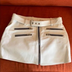 Understated Leather Skirt